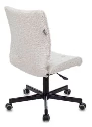 Кресло для оператора Бюрократ CH-330M Молочный экомех
