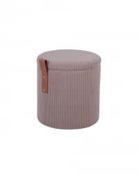 Пуф Руни XS с ящиком вельвет коричневый