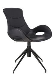 Стул Everprof Freedom Экокожа Черный