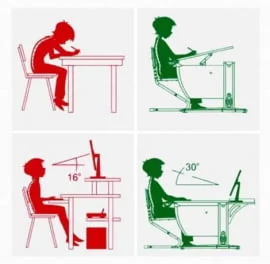 Стол универсальный трансформируемый Parta 1/75 Белый Зеленый