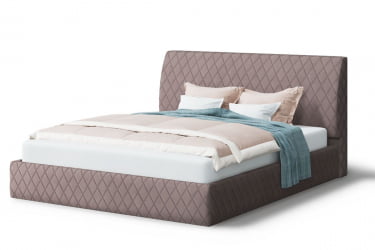 Кровать Хилтон, 2000x1600 мм, кофе