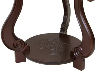 Стол журнальный Грация (С) Тёмно-коричневый