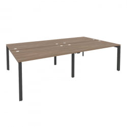 Рабочая станция на П-образном м/к ONIX O.MP-D.RS-4.3.8 Дуб Аризона/Антрацит