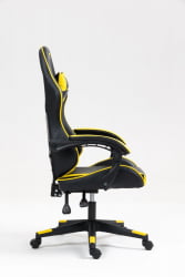 Кресло спортивное TopChairs Shadow черно-желтый