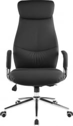 Кресло руководителя Еверпроф Белл Экокожа Черный / Everprof Bell