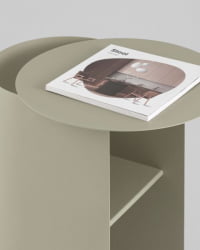 Журнальный столик Floire металл оливковый