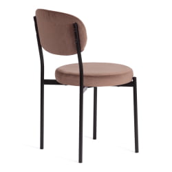 Стул REVO (mod. 7033) / 1 шт. в упаковке ткань/металл, 47х54х82 см, высота до сиденья 47 см, коричневый barkhat 12/черный
