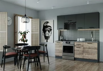 Маленькая кухня Гранж 2000