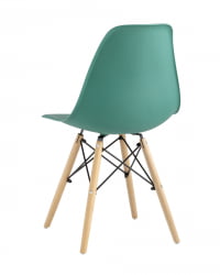 Стул Еамес Стиле ДСВ серо-зеленый (разборный каркас) / Eames Style DSW