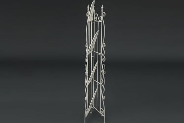 Этажерка угловая Secret De Maison 001 стальной сплав, 50х35х160см, butter white