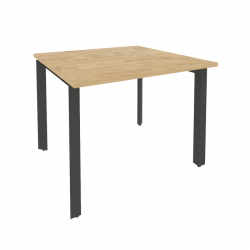 Стол переговорный (1 столешница) ONIX O.MP-PRG-1.1 Тиквуд Светлый/Антрацит