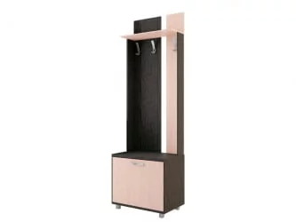 Вешалка WEST  600 Модуль 1 Ясень шимо темн/ясень шимо св