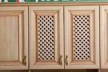 Шкаф кухонный 800 с решеткой Кантри ЛД 235.273.000 Сономе эйч светлая