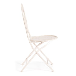 Стул Love Chair (PL08-11140) стальной сплав, античный белый, 40х47,5х94 см