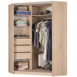 Шкаф-купе YA-198х1250-2(Венге-D3D3)