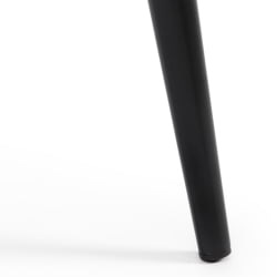 Стул FLAIR (mod. 9020) экокожа/металл, 60 х 56 х 78 см , серый 22/черный