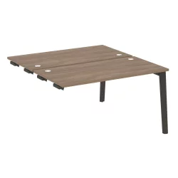 Стол-приставка двойной к опорным элементам ONIX WOOD OW.D.SPR-3.7 Дуб Аризона/Темный