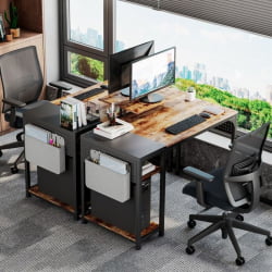 Компьютерный стол EUREKA ZX-SS140B-RBB с шириной 140 см Brown