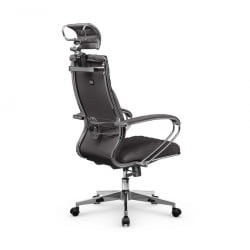 Кресло руководителя Metta L 2c 44C/K116 Infinity Easy Clean (MPES) Комплект 3 Серое