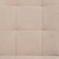 Стул обеденный Bari флок , 46х55х89, бежевый/черный, 7