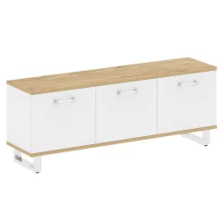 Греденция большая SHIFT SK.GR-B Тиквуд Светлый/Белый Бриллиант