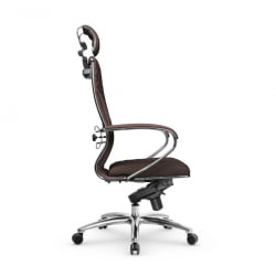 Кресло руководителя Metta L 2c 44C/K116 Infinity Easy Clean (MPES) Комплект 1 Темно-коричневое