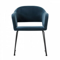 Кресло Oscar Diag blue/Линк