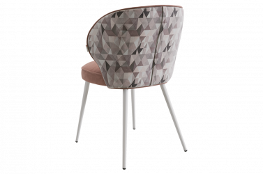 Стул Остин (вереск (велюр)/белый)