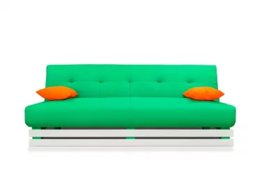 Диван MANGO 1 (2 категория) Зеленый Оранжевый