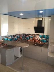 Глянцевый фартук (КОМПОЗИТ) KM 192