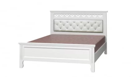 Кровать из массива Грация 200х160 Белый Античный