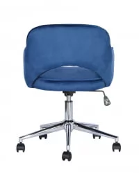 Компьютерное кресло Кларк велюр Синий