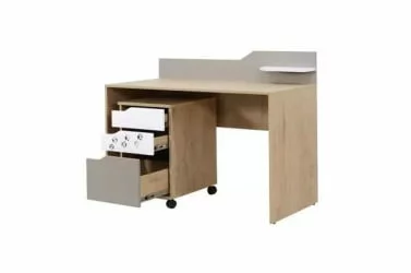 Тумба выкатная Хаски 51 Дуб Ирландский Мокко Белый