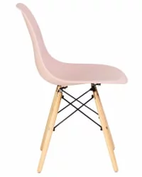 Стул обеденный DOBRIN DSW Светло-розовый PK-02