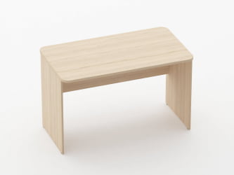 Стол прямой Глассй 1.10.12 Орех / Glassy