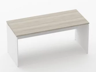 Стол прямой Deka ЛДСП каркас 75.07.16 Дуб Сантана светлый/Белый
