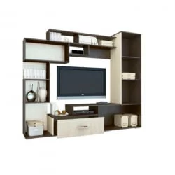 Современная стенка в гостиную Пекин Венге Дуб