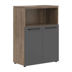 Шкаф с глухими дверьми MORRIS TREND MMC 85.3 Антрацит Кария Пальмира