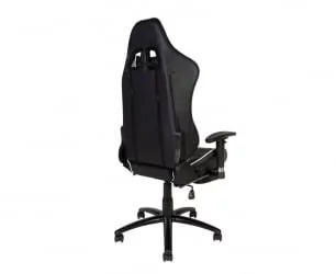 Игровое кресло Лотус ГТС РФ-8066Ф Черный/Белый / Lotus GTS RF-8066F