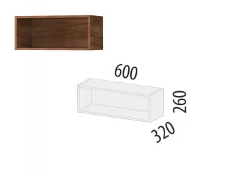 Шкаф кухонный открытый Дакота 103.38