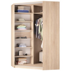 Шкаф-купе ЙА-230х1400-718-1(Белый-Д4Д3) / YA-230х1400-718-1(Белый-D4D3)