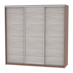 Шкаф-купе B-230х235х60-3(ЯШТ-ЯШС-D7D7D7)