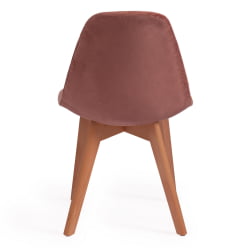 Стул CINDY SOFT (mod. C1021F1) Коралловый (HLR 44)/натуральный