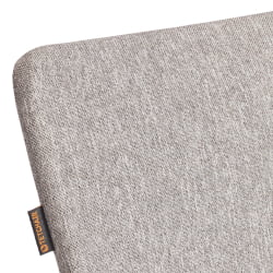 Стул обеденный La Rousse NEW, ткань рогожка, серый/черный, 3M 16/2, 45x55x93 см