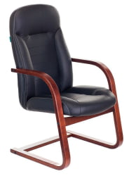 Кресло для посетителя Бюрократ T-9923WALNUT-AV