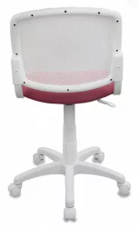 Кресло детское Бюрократ CH-W296NX/26-31 Белый Розовый