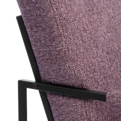 Диван Charli LUX Д/Чарли Люкс велюр/букле, VT shape wood rose