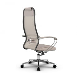 Кресло офисное МЕТТА B 1m 5/K116, Основание 17834 Комплект 3 Светло-бежевое