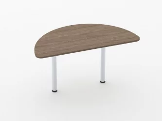 Приставка-полукруг для двух столов Глассй 2.18 Дуб Верцаска / Glassy