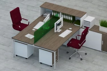 Мебель для персонала Deka №1 Дуб Верцаска